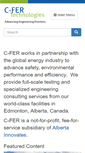 Mobile Screenshot of cfertech.com